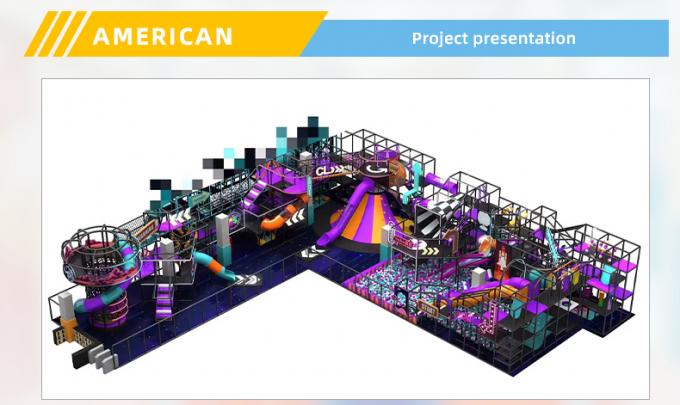 Casas fechadas Castelo Desagradável Família Forte Desagradável Amizades Equipamento de Jogos Comerciais 2