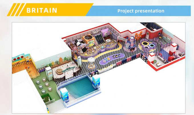 Casas fechadas Castelo Desagradável Família Forte Desagradável Amizades Equipamento de Jogos Comerciais 5