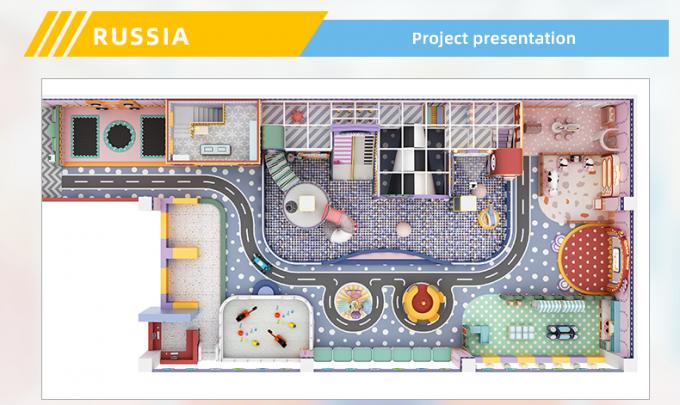 Casas fechadas Castelo Desagradável Família Forte Desagradável Amizades Equipamento de Jogos Comerciais 4