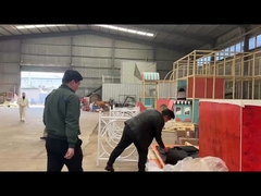 Embalagem e carregamento profissionais para exportação