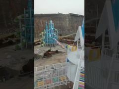 Mini trampolim Parque ao ar livre Equipamento pequeno Parque infantil