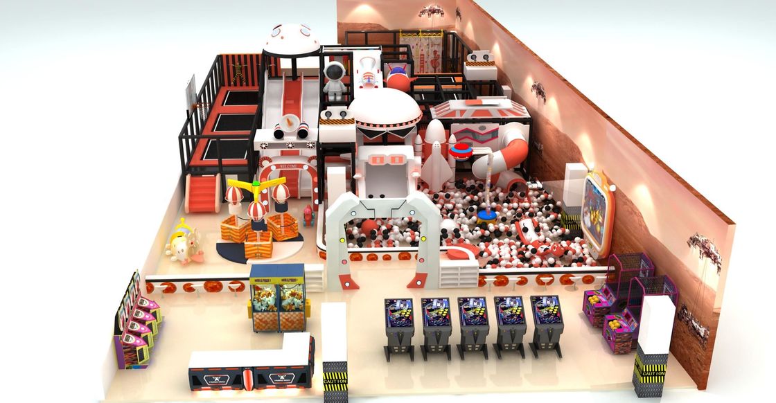 Sweet Spot Equipamento de playhouse interior PVC Playhouse comercial interior Parque de diversões Anti-cracking
