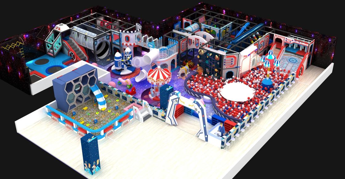 Equipamento de playground suave para crianças seguro colorido soft playgrounds comerciais
