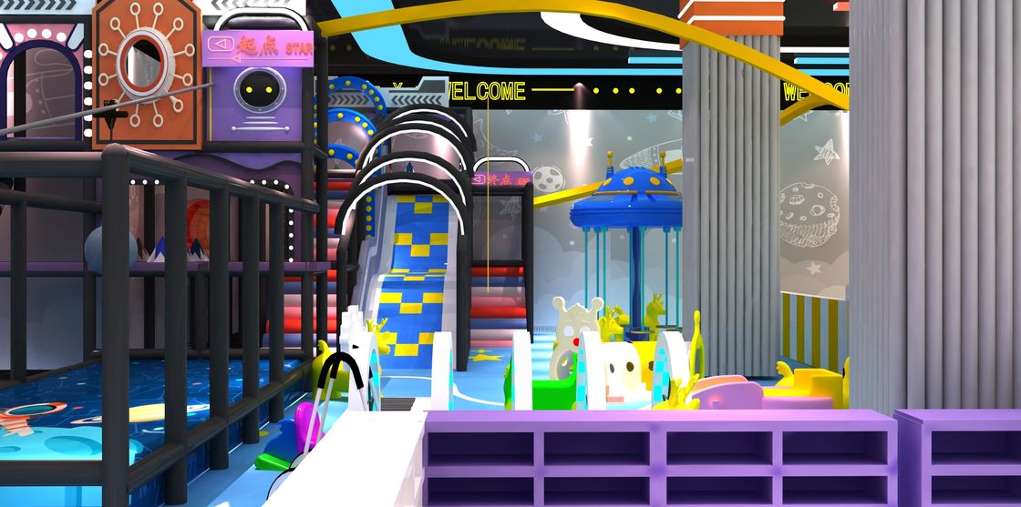 Parque Infantil de Diversão Interior Macio Personalizado para Estimular a Criatividade e Habilidades Sociais