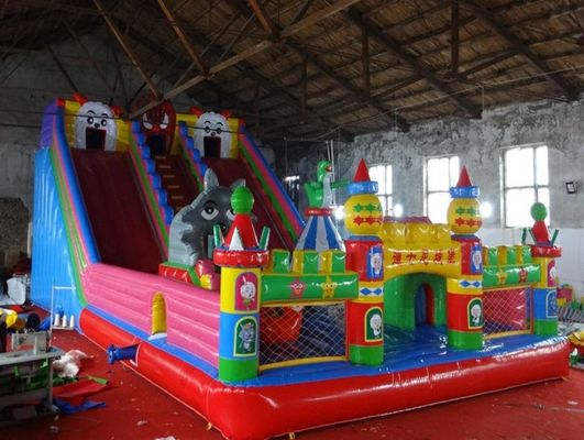 500kg Slide Inflável Castelo Salto Slide Inflável Slide Comercial
