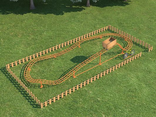 Parente Criança Amarelo Equipamento de playground interativo Passeios ao ar livre Bicicleta Montanha russa