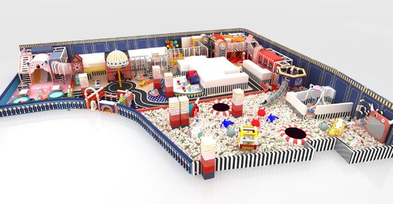 Sweet Spot Equipamento de playhouse interior PVC Playhouse comercial interior Parque de diversões Anti-cracking