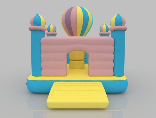 3 - 16 anos de idade Castelo inflável Balão de ar quente tema Casa de salto negócio com sopro