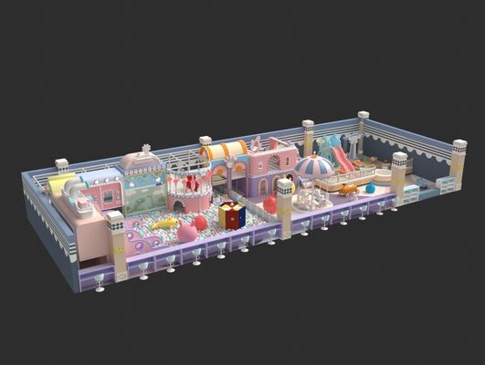 Equipamento de brinquedos para crianças em ambientes fechados de polipropileno 100 kg - 500 kg Equipamento de playground industrial