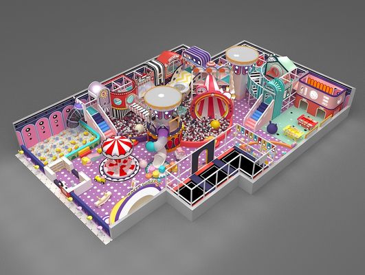 Personalizado Castelo Malcriado Crianças Pequeno Equipamento de Jogos Internos Soft Game Set