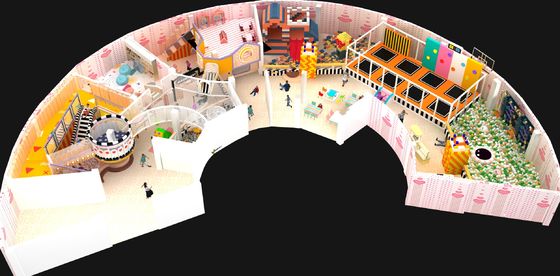 Novo Design Tema Personalizado Playground Interno Comercial Equipamentos de Playground Infantil Shopping Center Jardim de Infância Parque de Diversões