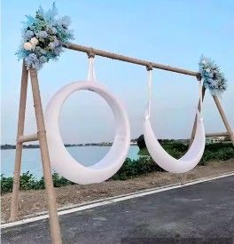 Garden Moon Swing Safe Construção segura e personalizada com logotipo