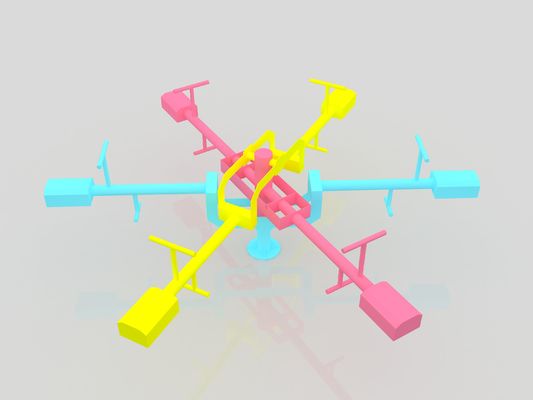 Balanço de 4 lugares para jardins e escolas