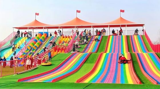 Escorregador Personalizado para Parquinho Interno para Crianças de 3 a 12 Anos